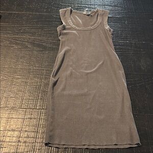 H&M Charcoal Sleeveless Mini Dress